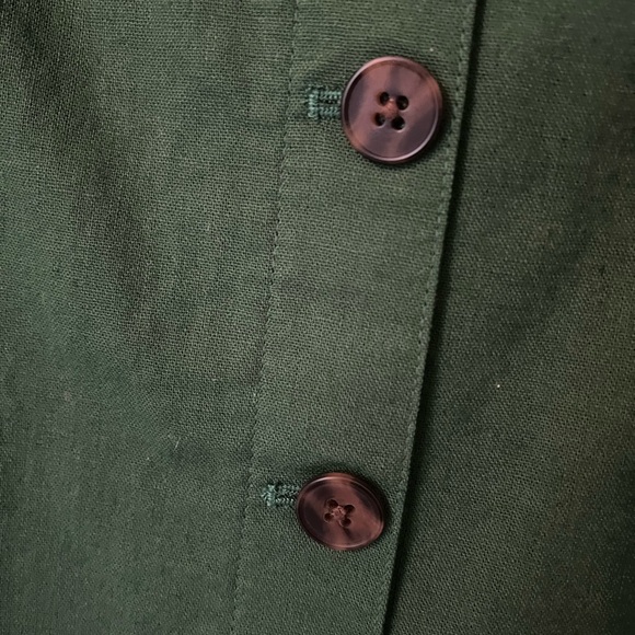 J Crew Forest Green Skirt - Picture 2 of 4